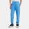 Pantaloni Jordan Brooklyn Fleece, azzurro/bianco
