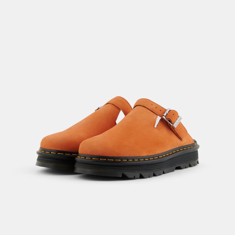 Dr. Martens ZebZag Mules, arancione/nero