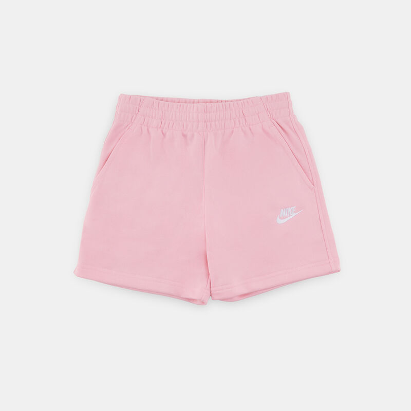 Short Nike Sportswear Club ragazzi, rosa/bianco