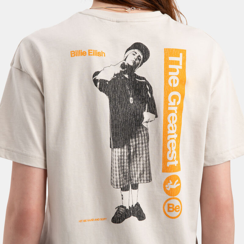 T-shirt Speedy Tee Billie Eilish, beige/arancione/nero
