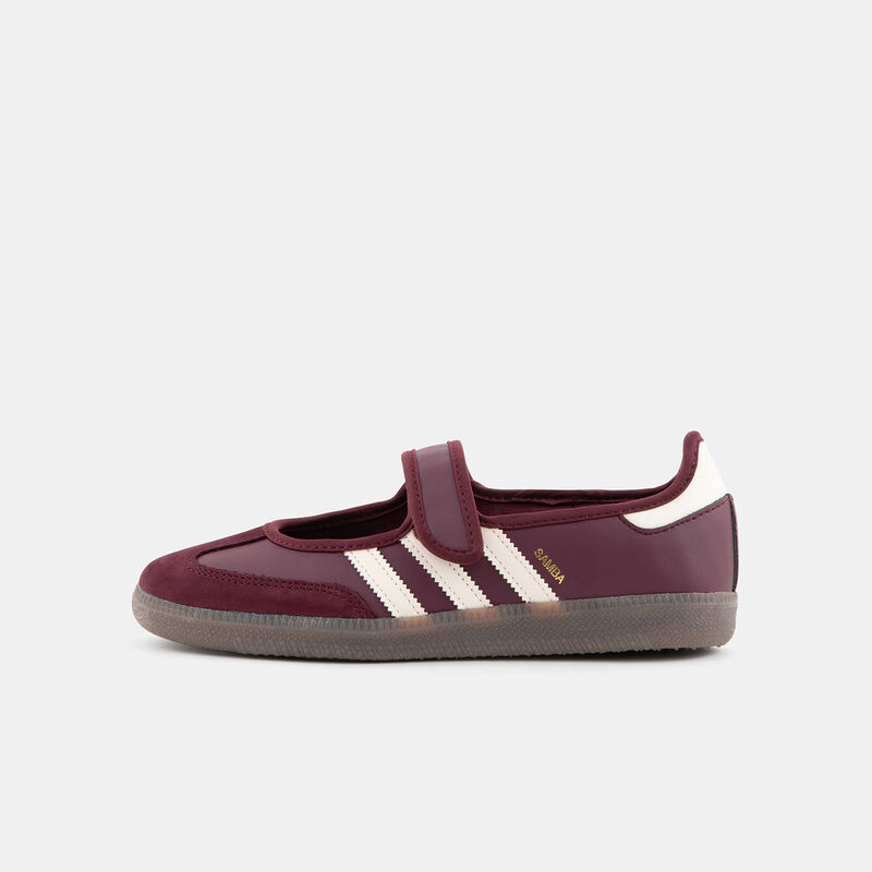 adidas Samba Jane, bordeaux/bianco