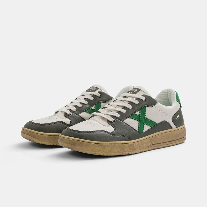 Munich Legit, bianco/verde/grigio