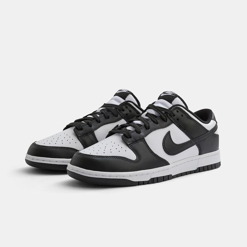 Nike Dunk Low Retro Panda, nero/bianco