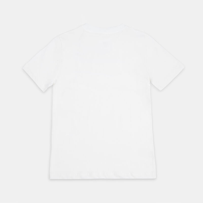 T-shirt Nike Sportswear Club ragazzi, bianco/nero