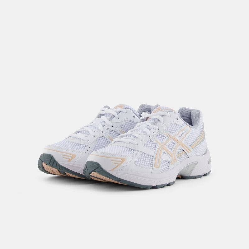Asics Gel-1130, bianco/argento/marrone