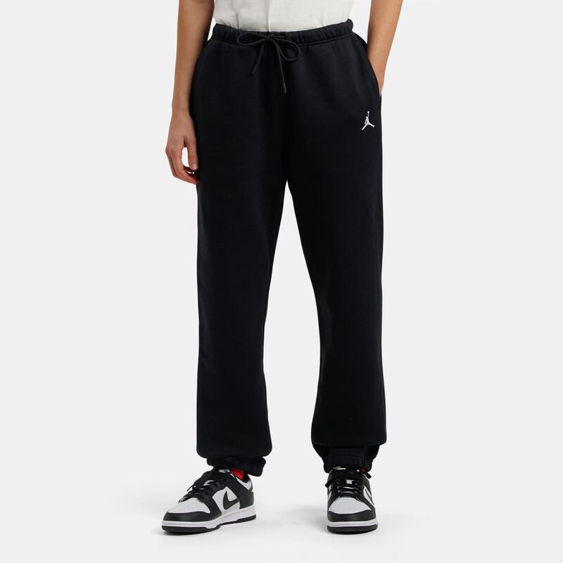 Pantaloni Jordan Brooklyn Fleece, nero/bianco
