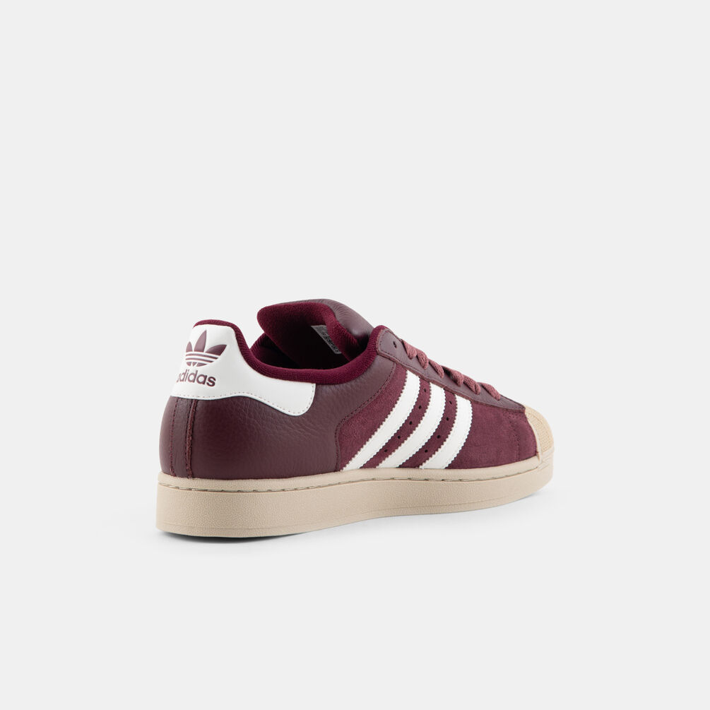 adidas Superstar II, bordeaux/beige/bianco
