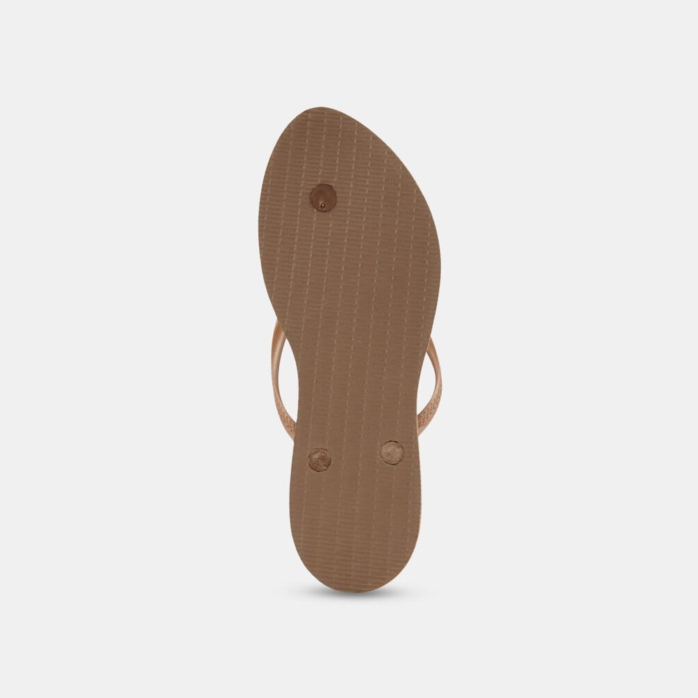 Havaianas Slim Point, beige/oro