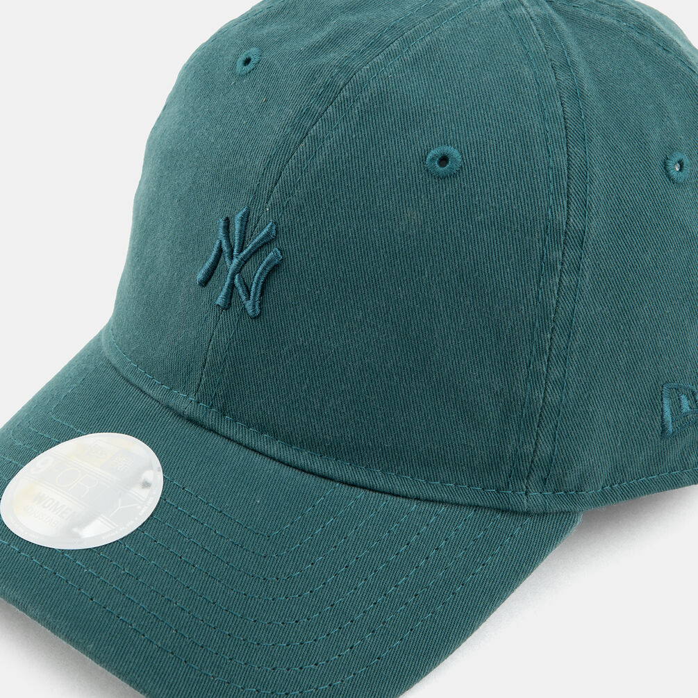 Cappellino New Era 9TWENTY New York Yankees MLB Washed Mini, verde