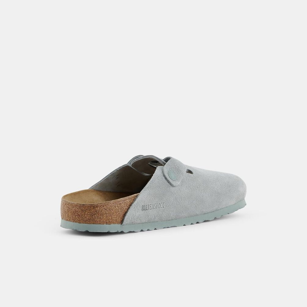 Birkenstock Boston, grigio/marrone