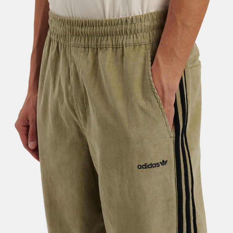 Pantaloni adidas Corduroy, beige/nero