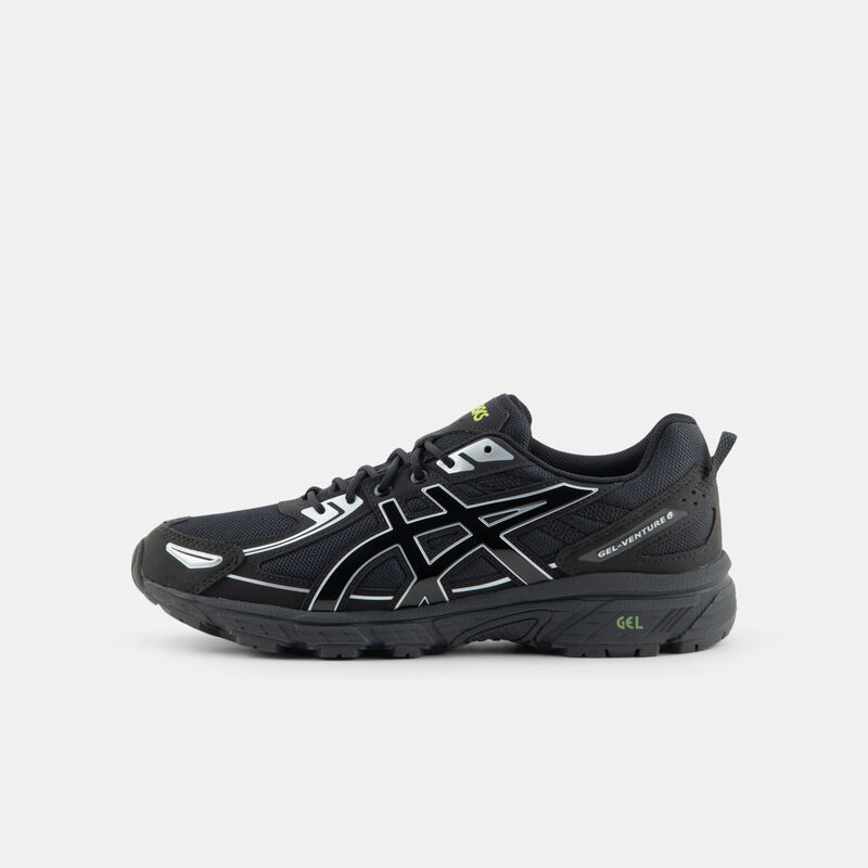 Asics Gel-Venture 6, nero/argento/verde