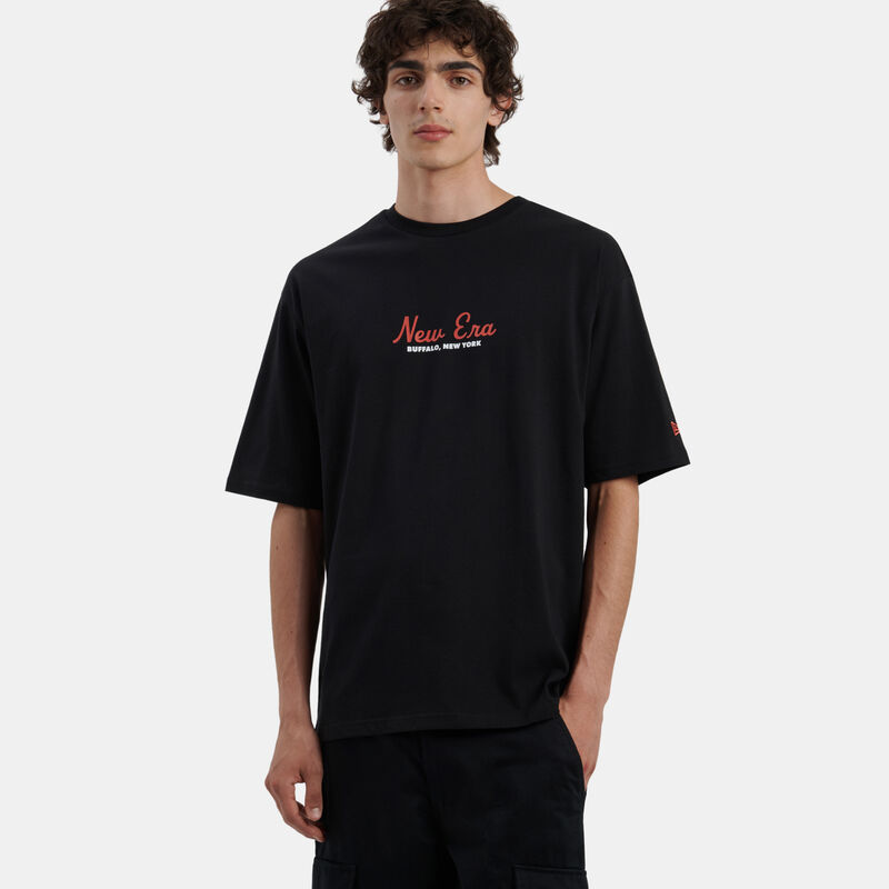 T-Shirt New Era Animal Graphic Tee, nero