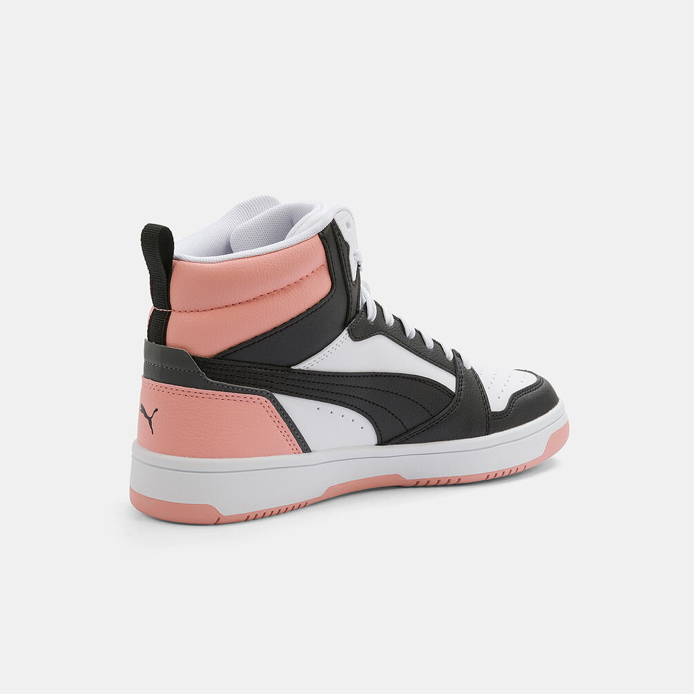 Puma Rebound V6 Mid, rosa/nero/bianco