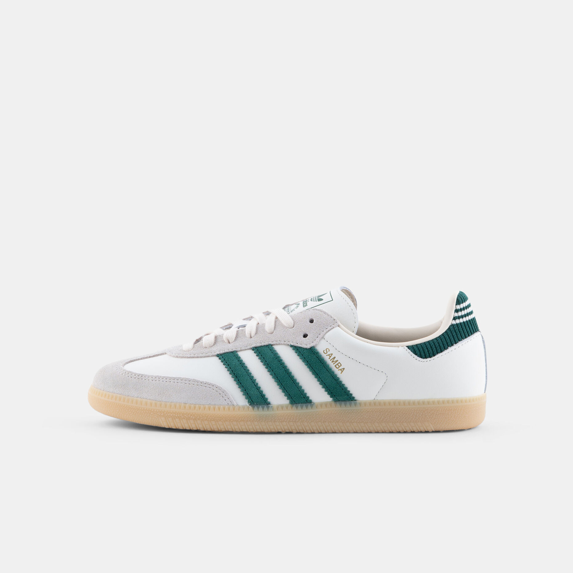 adidas Samba OG, bianco/verde