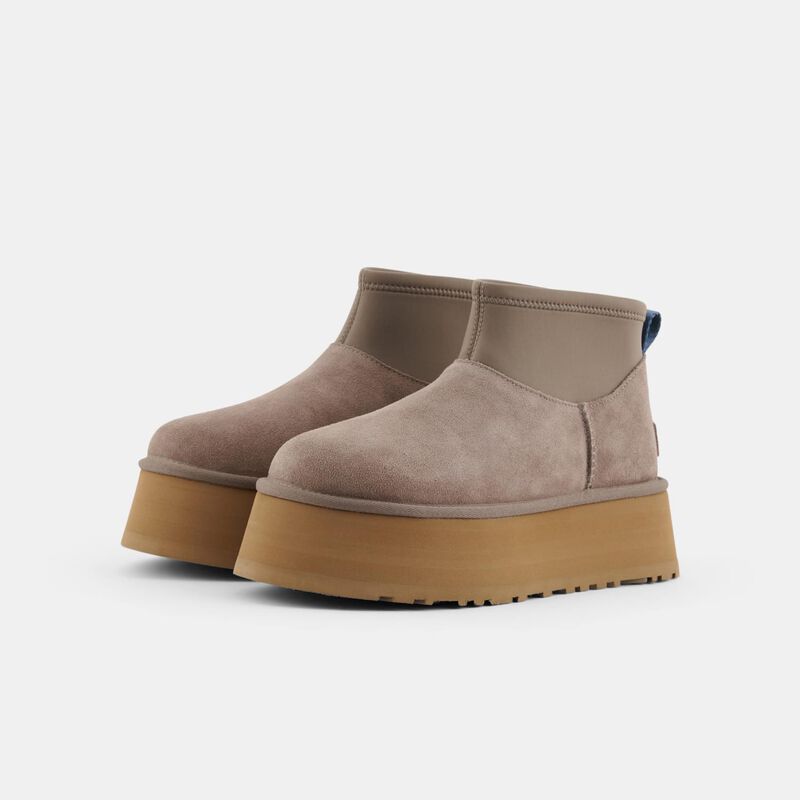 UGG Classic Mini Dipper, grigio/marrone