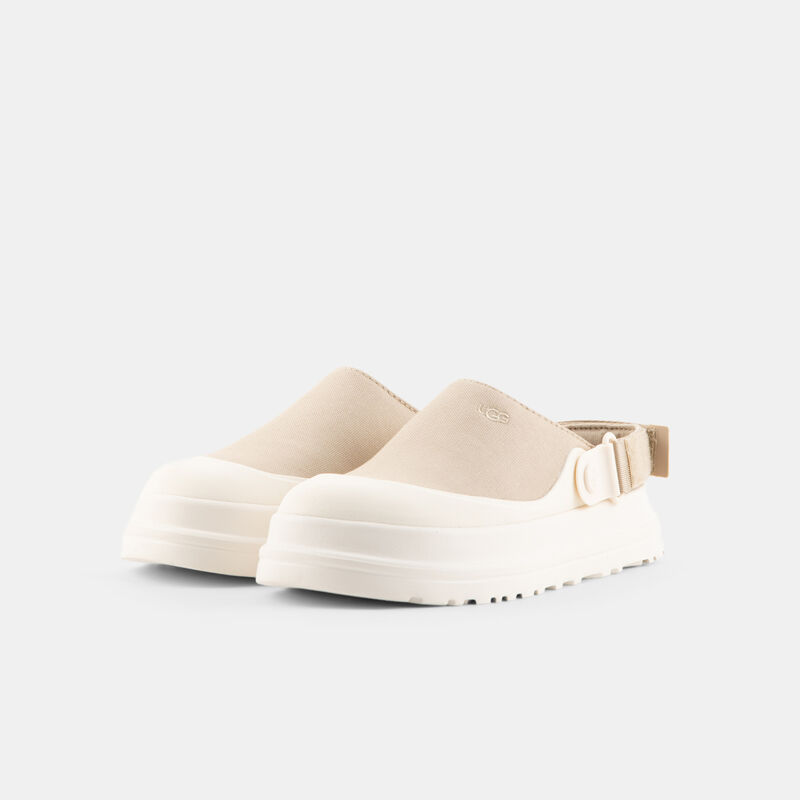 UGG GoldenGlow Canvas Clog, beige/bianco