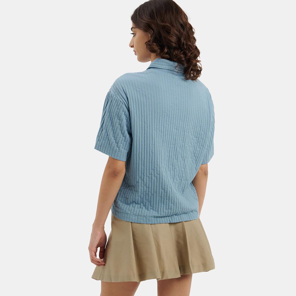 Camicia Vans Bedford Knit, azzurro