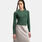 Maglia a maniche lunghe Nike Sportswear Chill Knit, verde/bianco