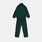 Completo adidas Firebird TS bambini, verde/nero