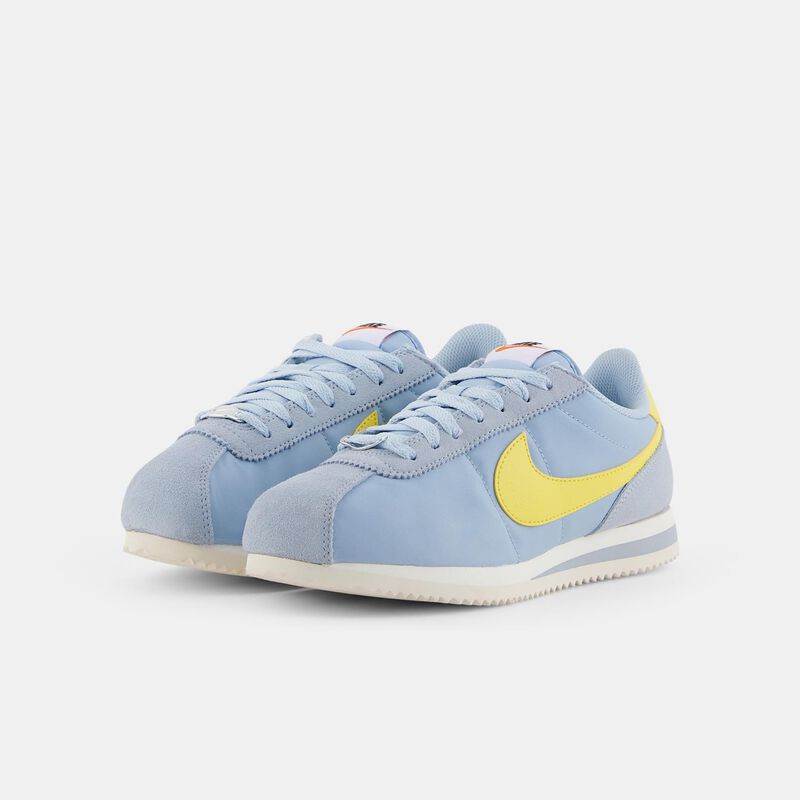 Nike Cortez Textile, azzurro/giallo