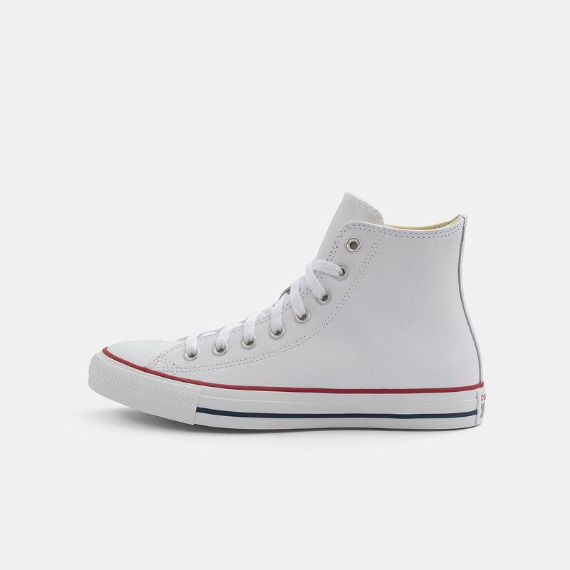 Converse Chuck Taylor All Star Leather, bianco/rosso/blu