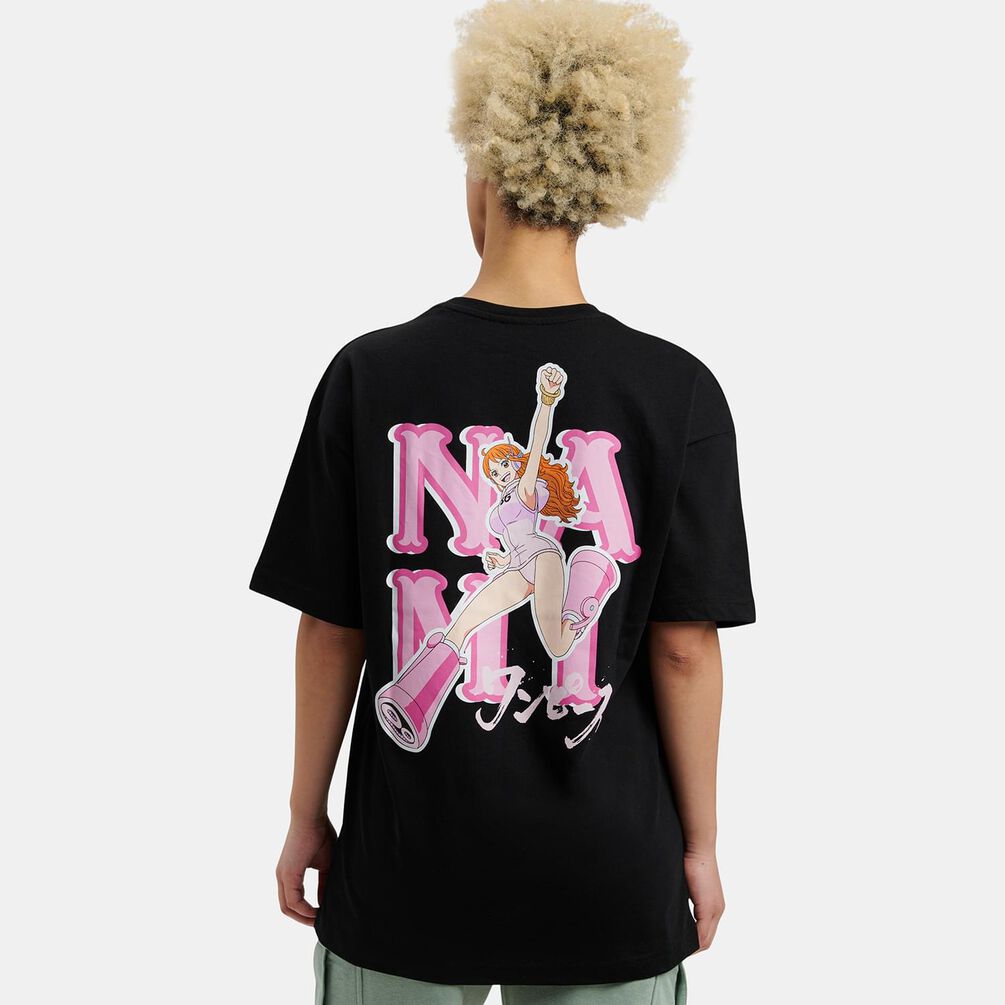 T-shirt Speedy Tee One Piece, nero/rosa/bianco