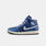 Air Jordan 1 Mid SE Metallic Blue Quilted (W), blu/argento/beige