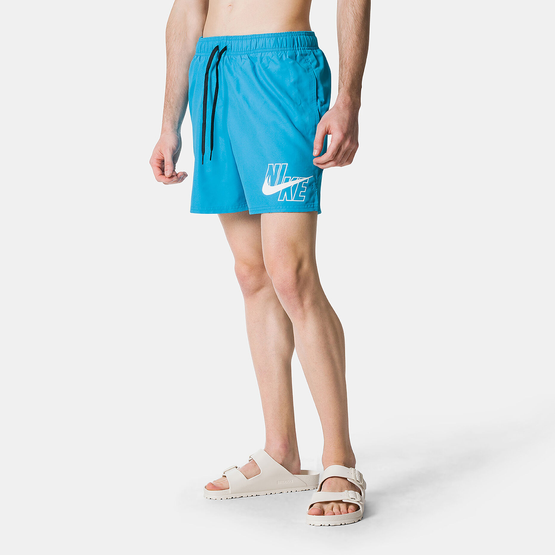 Costume Nike Logo Lap 5, blu/bianco