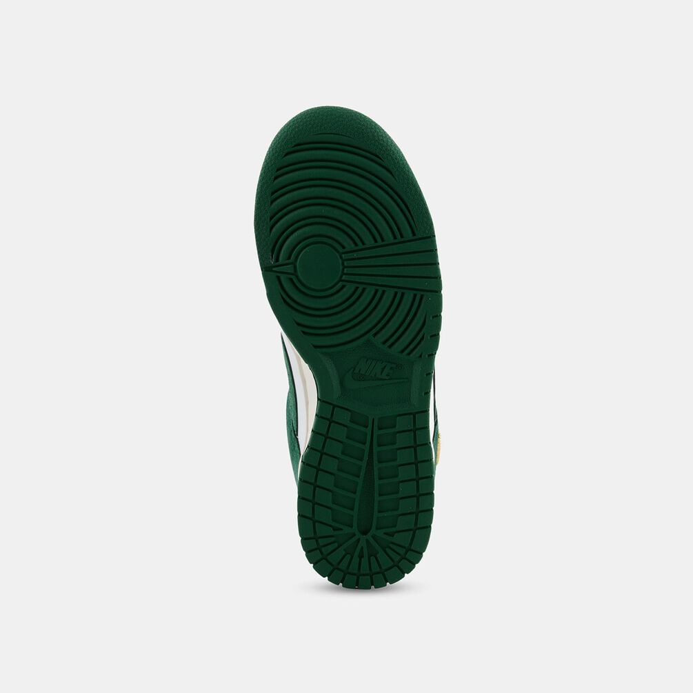 Nike Dunk Low Gorge Green Gold Mini Swoosh (W), verde/bianco/oro