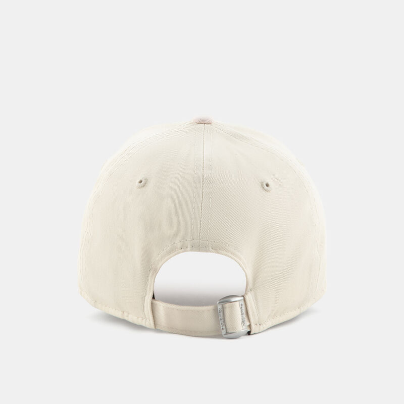 Cappellino New Era 9FORTY LA Dodgers MLB League Essential bambini, beige/rosa