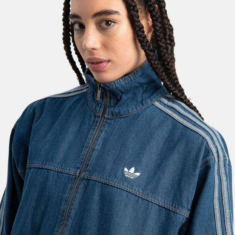 Giacca adidas Firebird adilenium Denim, azzurro