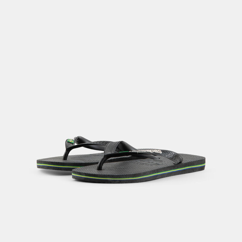 Havaianas Brasil Logo, nero
