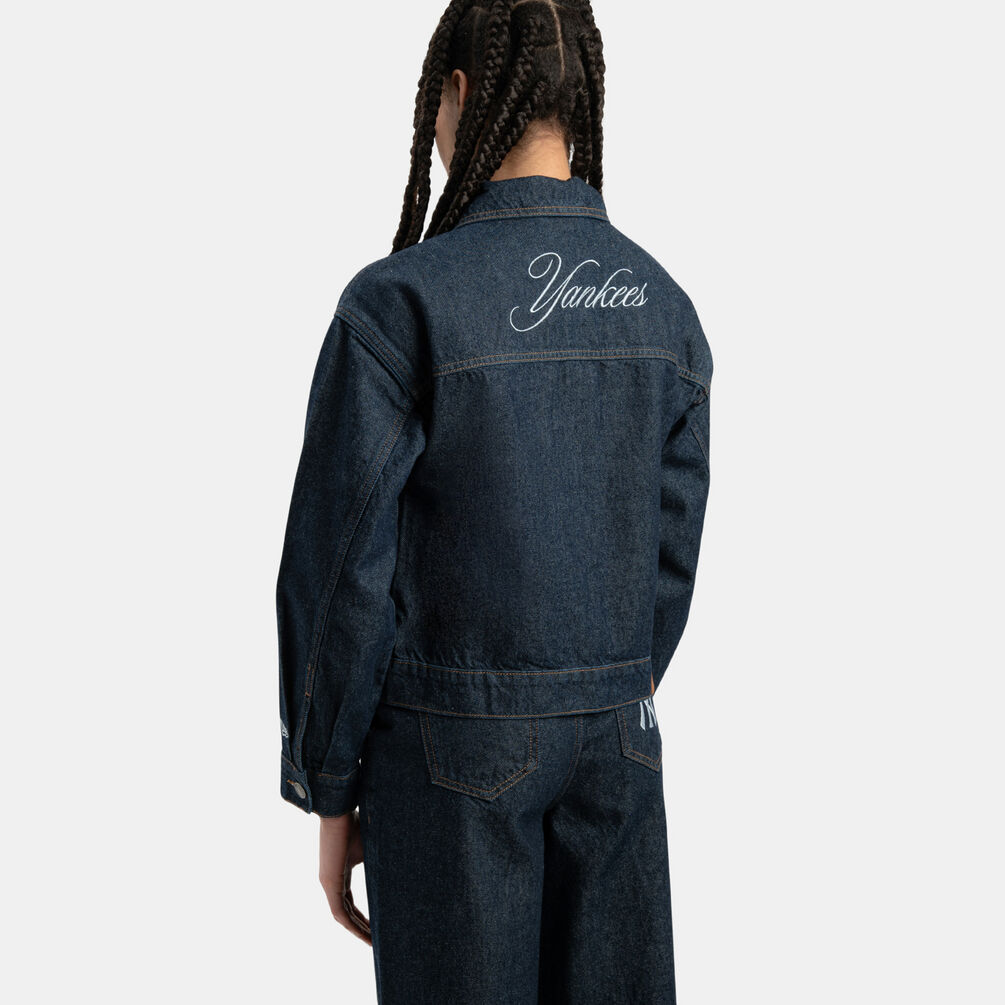 Giacca New Era New York Yankees MLB SMU Denim, blu