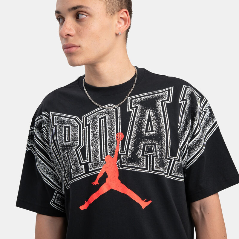 T-shirt Jordan Graphic, nero/rosso/bianco