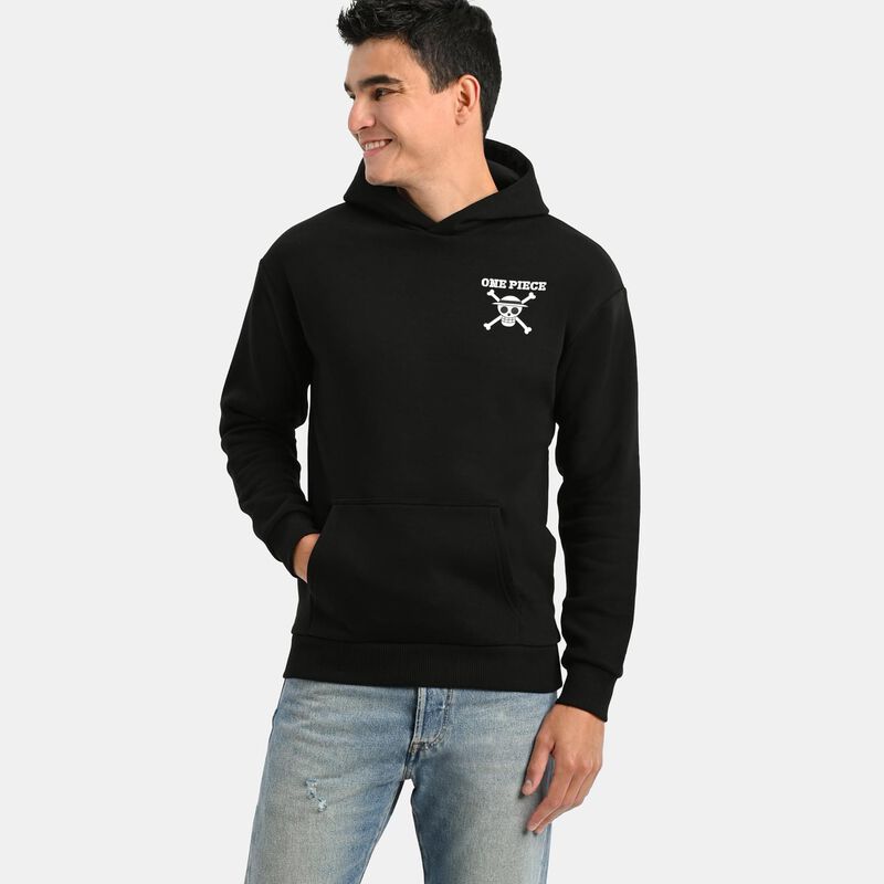 Felpa Speedy Fleece One Piece, nero/bianco