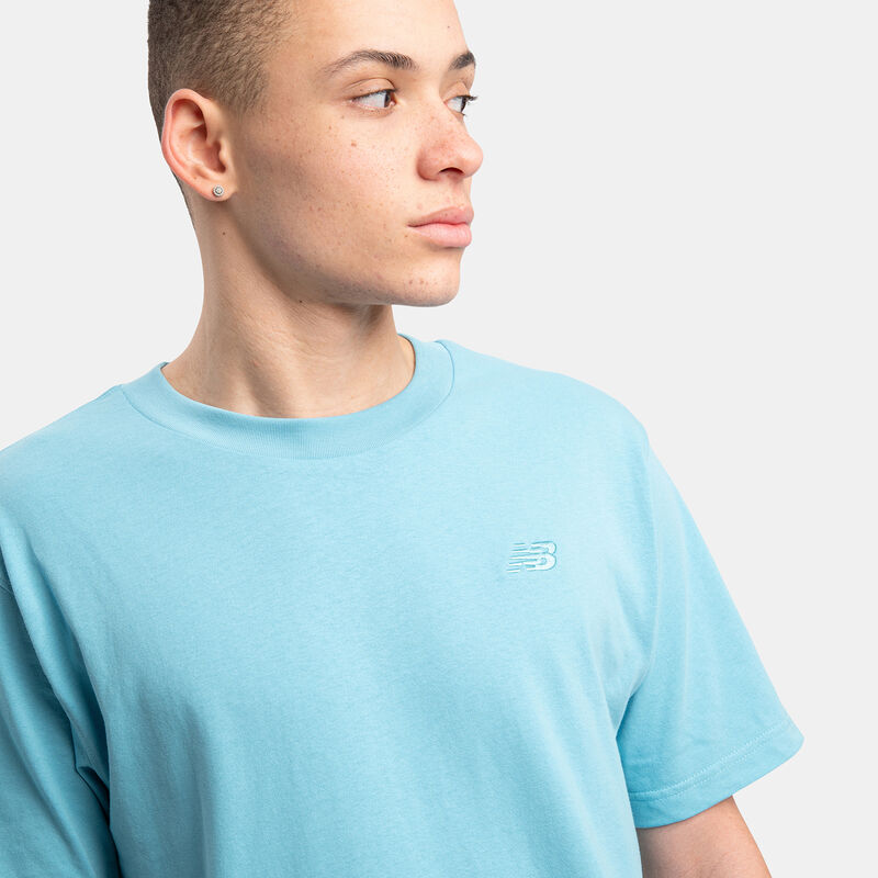 T-shirt New Balance Athletics Cotton, azzurro