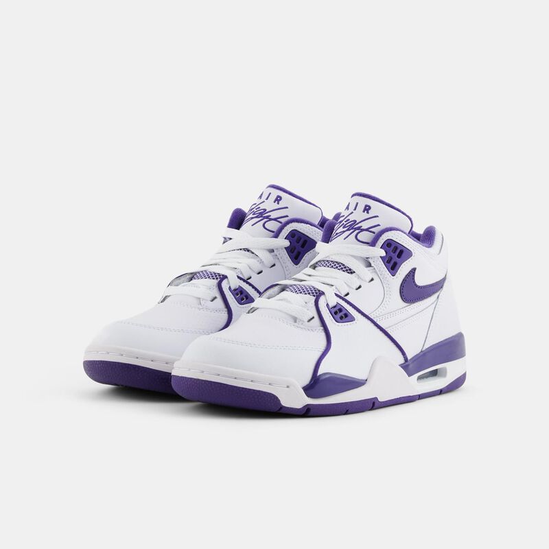 Nike Air Flight 89, bianco/viola