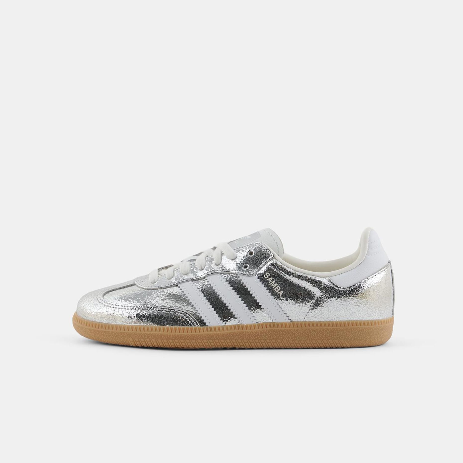 adidas Samba OG, argento/bianco/marrone