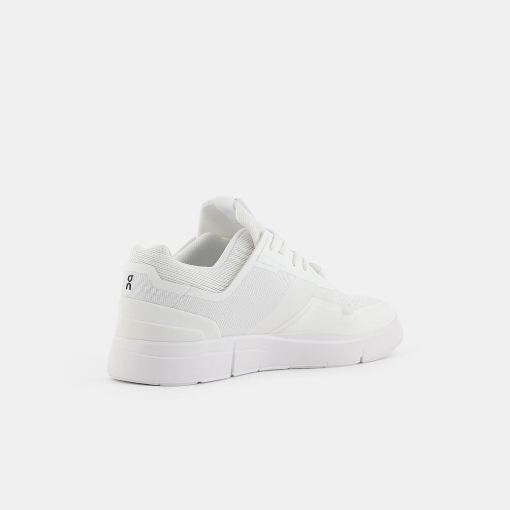 On THE ROGER Spin, bianco/nero