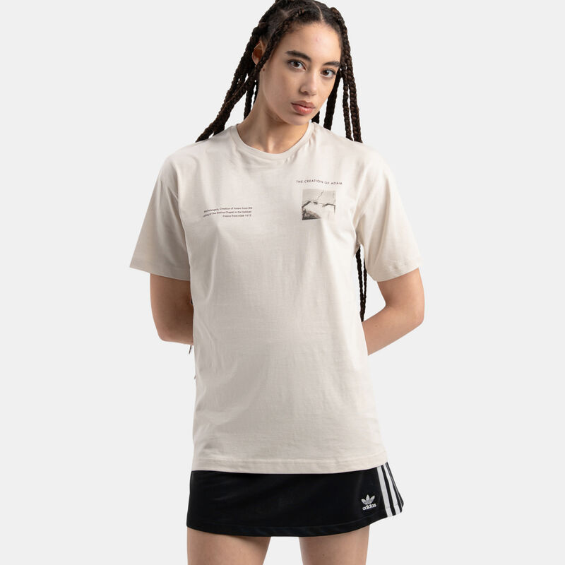 T-shirt Speedy Tee Michelangelo, beige/nero