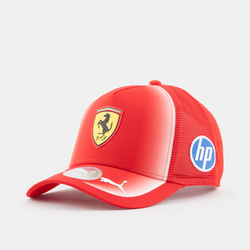 Cappellino Puma Scuderia Ferrari HP Replica Hamilton, rosso/giallo/bianco