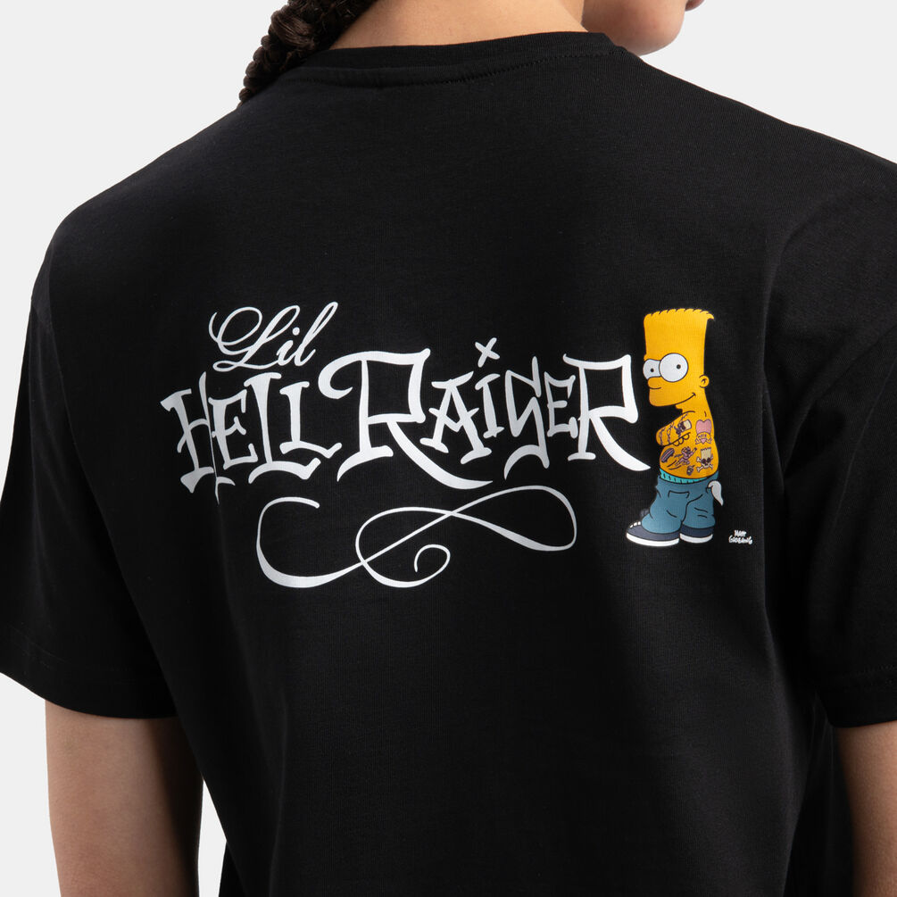 T-shirt Speedy Tee Simpson, nero/bianco/giallo