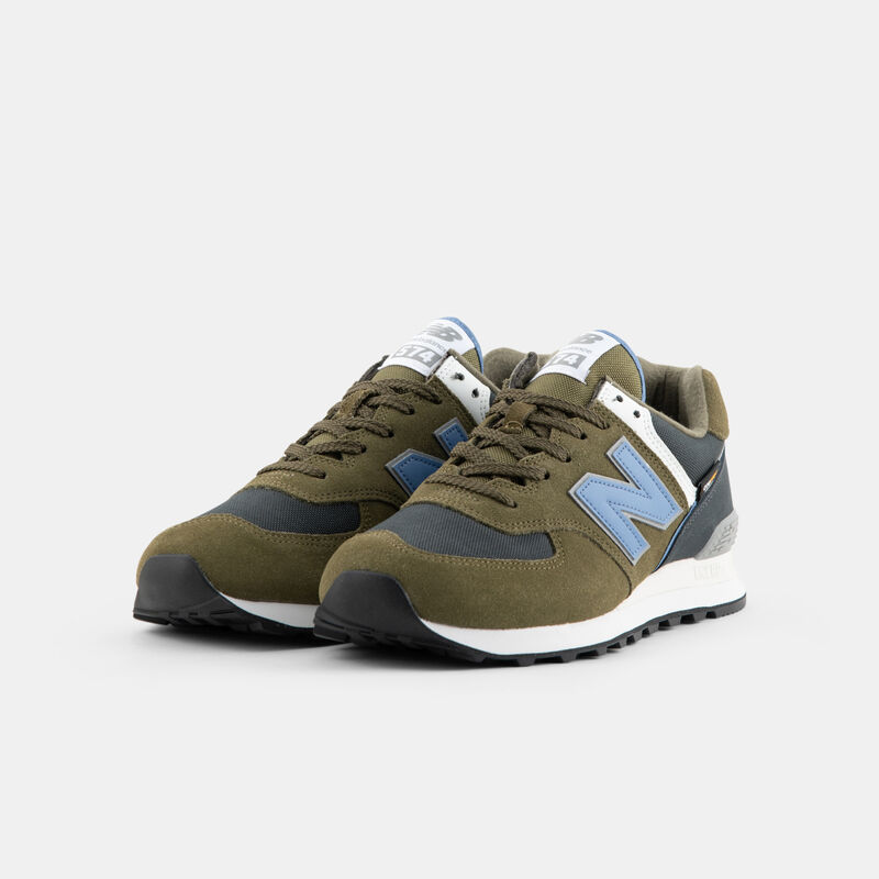 New Balance 574, verde/blu