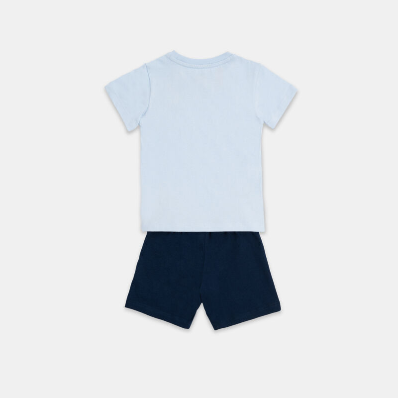 Completo adidas Trefoil Essentials neonati, azzurro/blu