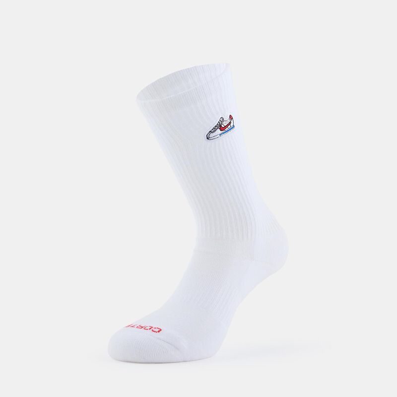 Calzini Nike Everyday Cushioned (1 paio), bianco/rosso/azzurro
