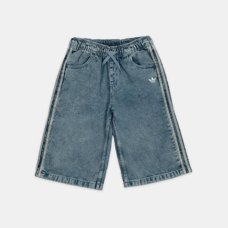 Jorts adidas Firebird adicolor Denim ragazzi, azzurro