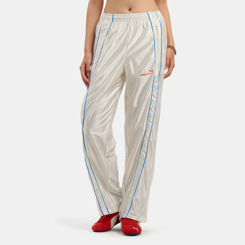 Pantaloni Puma T7 x Fenty, bianco/azzurro/arancione
