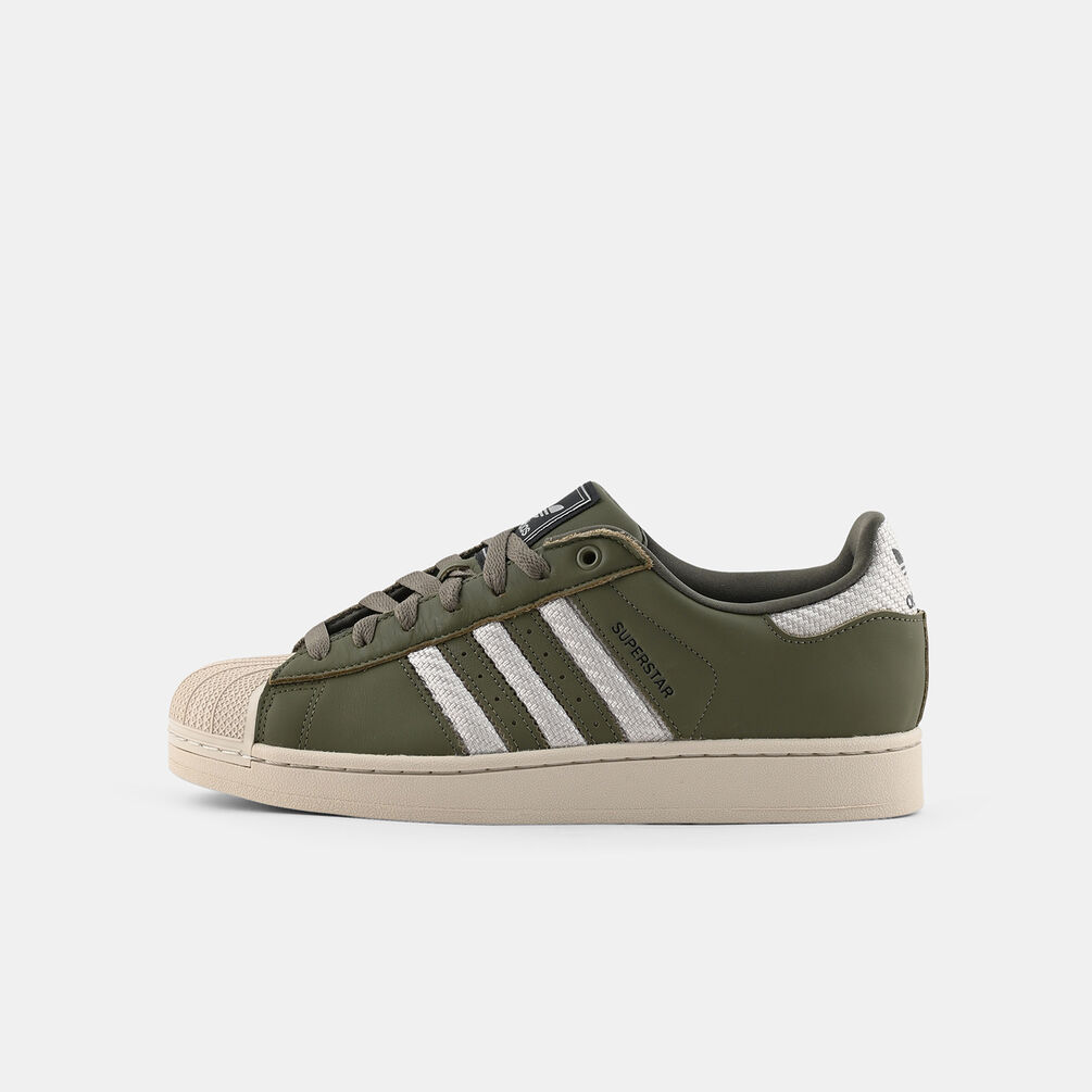 adidas Superstar II, verde/beige/grigio
