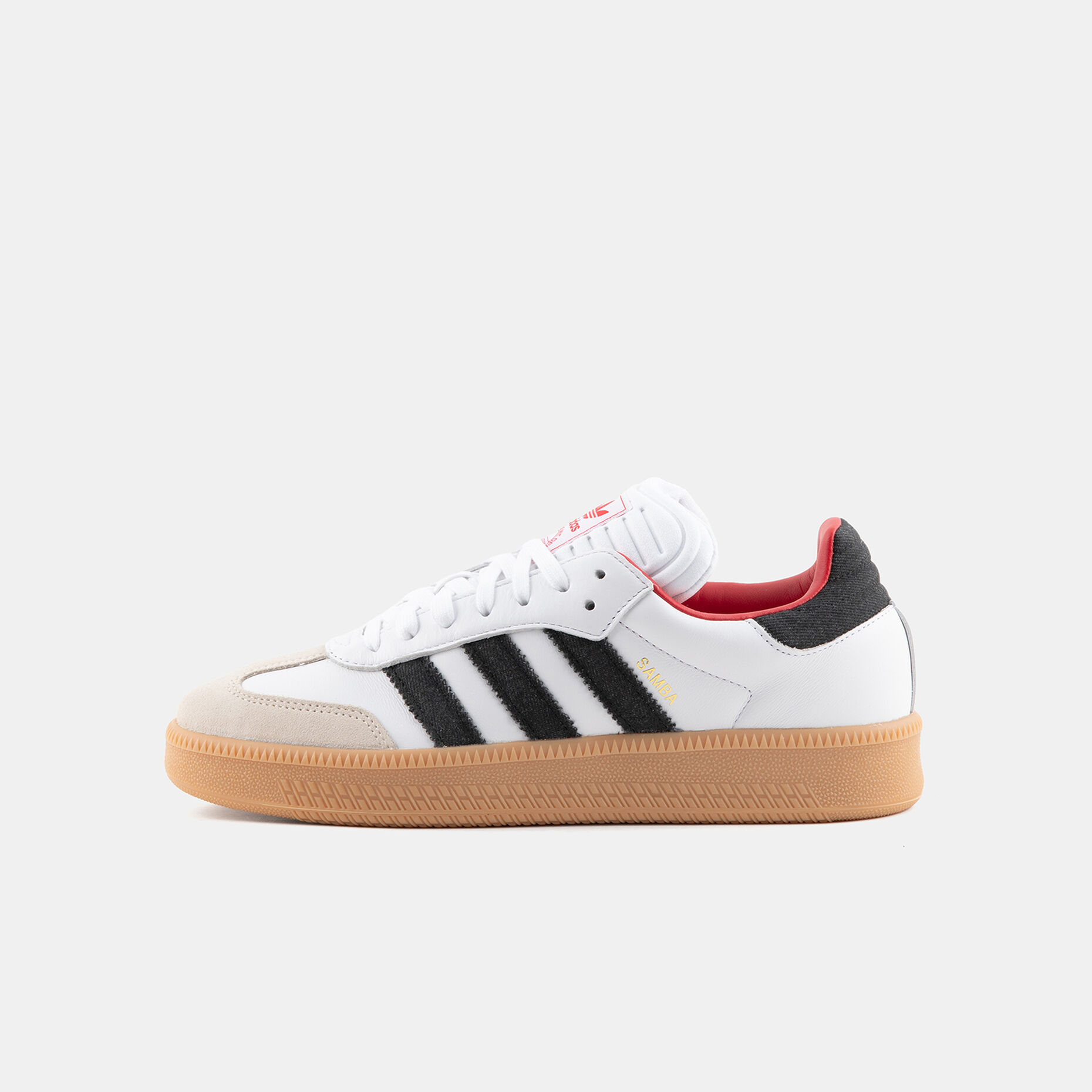 adidas Samba XLG, bianco/nero/rosso